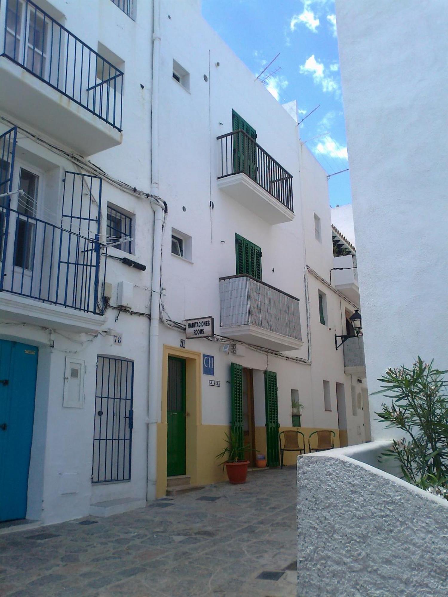 Casa De Huespedes La Pena Hotel Ibiza-stad Buitenkant foto
